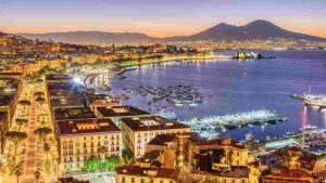 vista panoramica di Napoli
