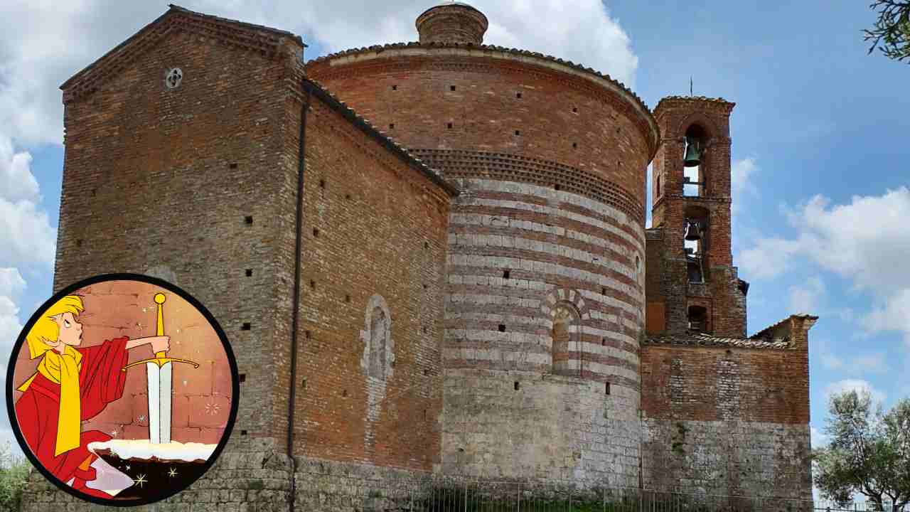 La Spada nella Roccia la trovi in Toscana: a pochi minuti da Firenze c’è un posto straordinario | Manca solo la tavola rotonda