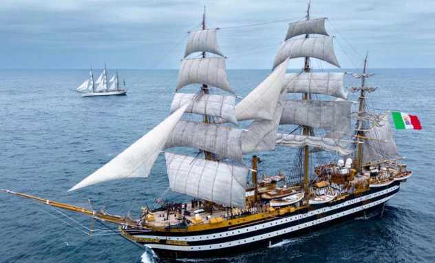 L’Amerigo Vespucci approda a Tokyo: un ambasciatore del made in Italy in giro per il mondo