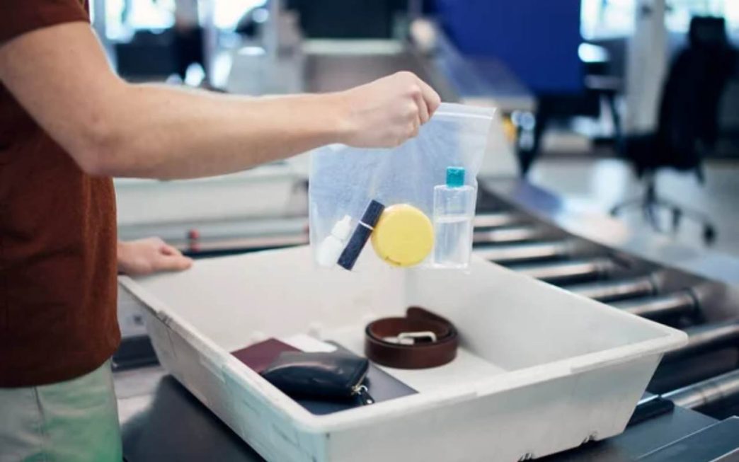 Controllo dei liquidi in aeroporto